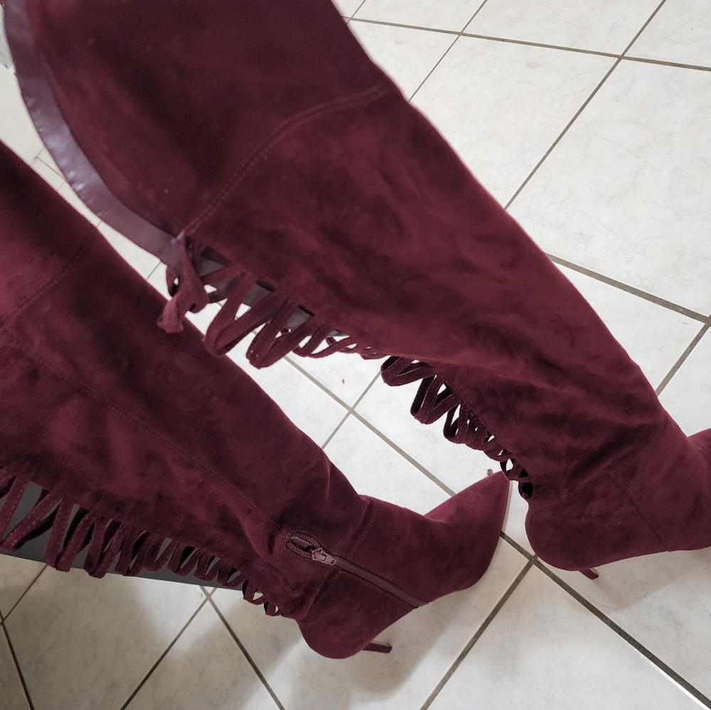 Thigh high boots